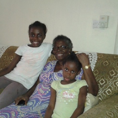 Anu, Mummy & Ibukun in 2015