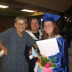 Belinda Crowes high school graduation 