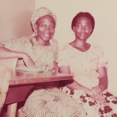 Mum and her beloved sister