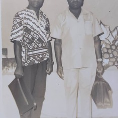 Father and Son: Papa David Chembe Asana and Festus Ambe Asana