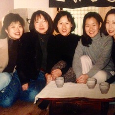 We were the first group of English teachers at Central Christian Academy in Suwon, Korea. I think this was taken in 1995.