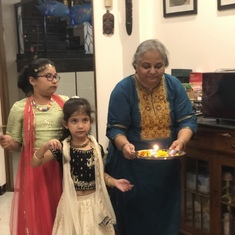 Diwali Puja at home