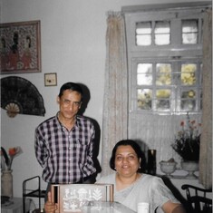 25th wedding anniversary, Netaji Nagar, 2003