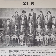 Class of XI B, Frank Anthony Public School