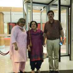 With Dr. Manjula Khosla