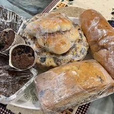 Baked goodies from Rashtrapati Bhavan bakery. Carbs, carbs and more carbs!!
