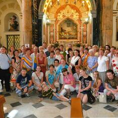 Pellegrinaggio slovacco a Mugnano del Cardinale luglio 2012