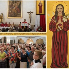 Santa Messa in centro slovacco 11. 8. 2017