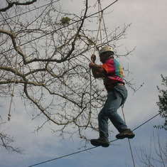 Ropes Course with Boy Scouts