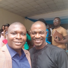 With Mr Moses @ the opening of Portharcourt office 2019
