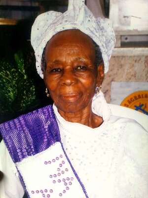 Most snr. Apostolic mother Sarah Olatunji
