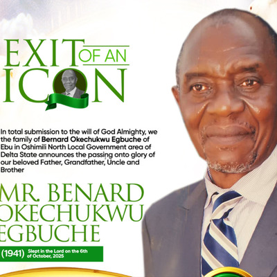MR BENARD OKECHUKWU EGBUCHE
