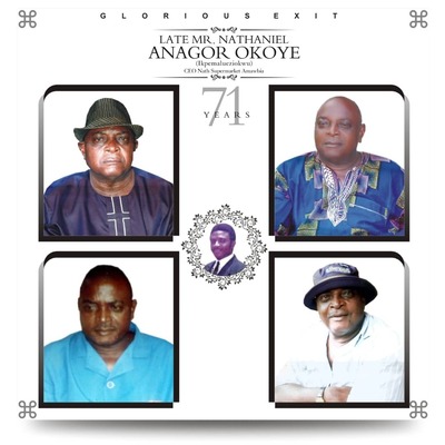 Mr.Nathaniel Anagor Okoye (Ikpemalueziokwu)