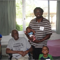 Frank Wright Sr (daddy)_son and grandkids