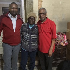 Mr. Taiwo, Aunty and Mr. Kargbo Nov 2015 in NY