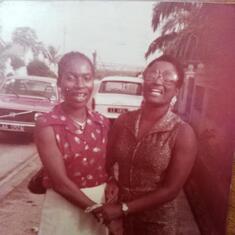 Marie(L) Tinu (R) my bossom evergreen sister and friend. Rest in perfect peace