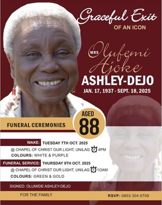 Olufemi Ajoke Ashley-Dejo