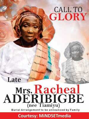 Mrs Aderibigbe Rachael