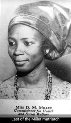 Mrs Dora Maude Akanya (Née Miller)