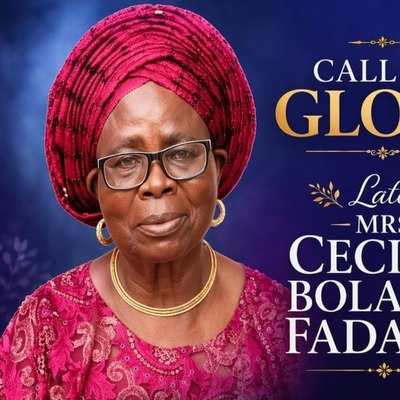 MRS FADAIRO CECILIA BOLANLE