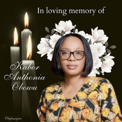 Mrs Kabor Anthonia Obowu