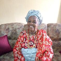 Maami on her 80th birthday 