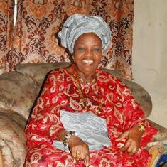 Maami on her 80th birthday 