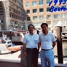 1993, Boston Harbor, Mu-Sheng & Shih-Yi