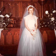 Wedding day, May 13 (Saturday), 1953