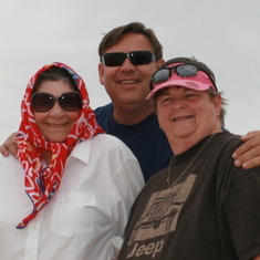 Mom, Judith and Jim last trip to the Borego Desert