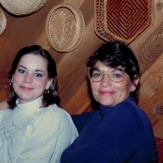 Janah & Mom Christmas 1982