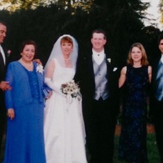1999 Willow Grove Inn in Orange Virginia Pictureed left to right, Paul Haarman Sr., Myriam Vivas Haarman, Kristina Haarman Whichard, Jonathan E. Whichard, Sheryl Haarman, Johan T. Haarman Jr. ❤️