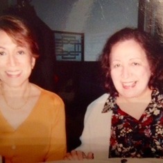 Myriam Haarman and her sister Edith