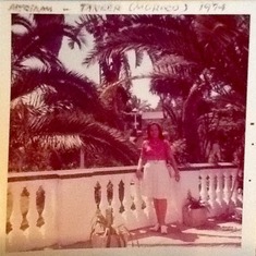 Myriam Vivas Haarman in Tangier Morocco.  1974 ❤️