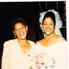 Mommy & Michelle - My Wedding Day 1997