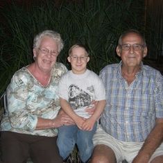 Grandma, Grandpa & Drake...Beautiful memories!