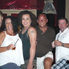 We are superstars in Key West with our favorite drag queen Gugi. Florida 2008