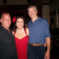 Myron, Lorrie and our friend Bill Budd, summer 2007