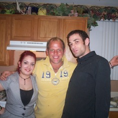 With Christina and Caleb, December 2006