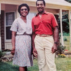 Myrtle and her husband Arnold 