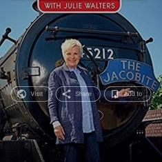 Dad, I'm currently watching this series called Coastal Railways with Julie Walters.You would love it