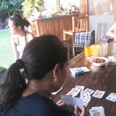The hours we played cards...