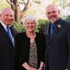 The Essick siblings, Ron, Nancy, and Bill (Monterey, CA, 2007)