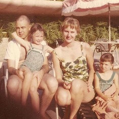 1961-ish in Pasadena - visiting Grandma