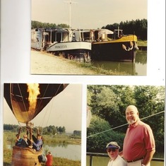 1992 - Etoile de Champagne River Barge on the Seine