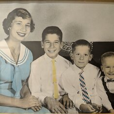Nancy and her brothers, the original Fantastic Four.