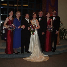 Family at Terri and Jon's 2004 Wedding