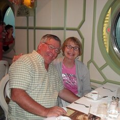 Disney Cruise Dinner 2011