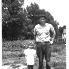 Little Nancy with her Dad