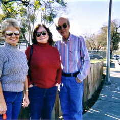 Sue, Nancy and Ronnie